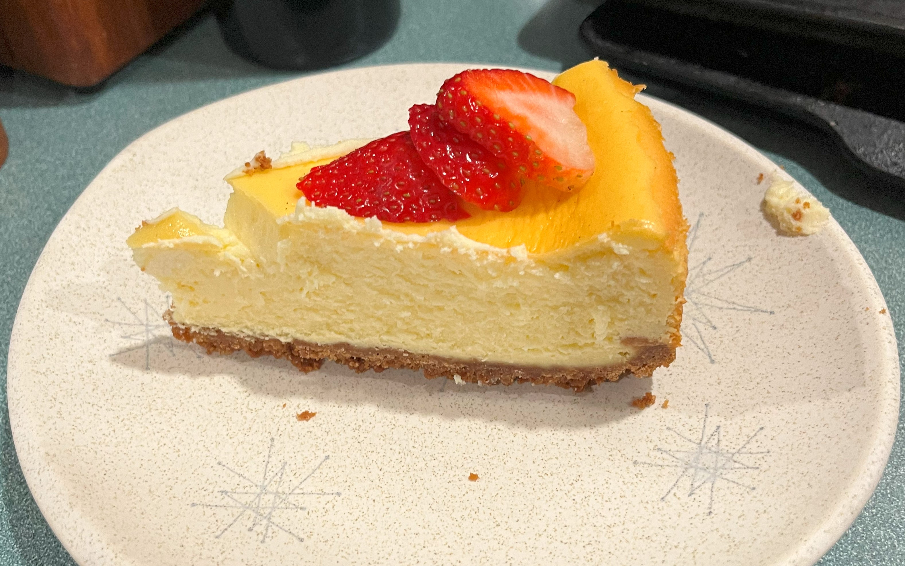 Cheesecake with Strawberries