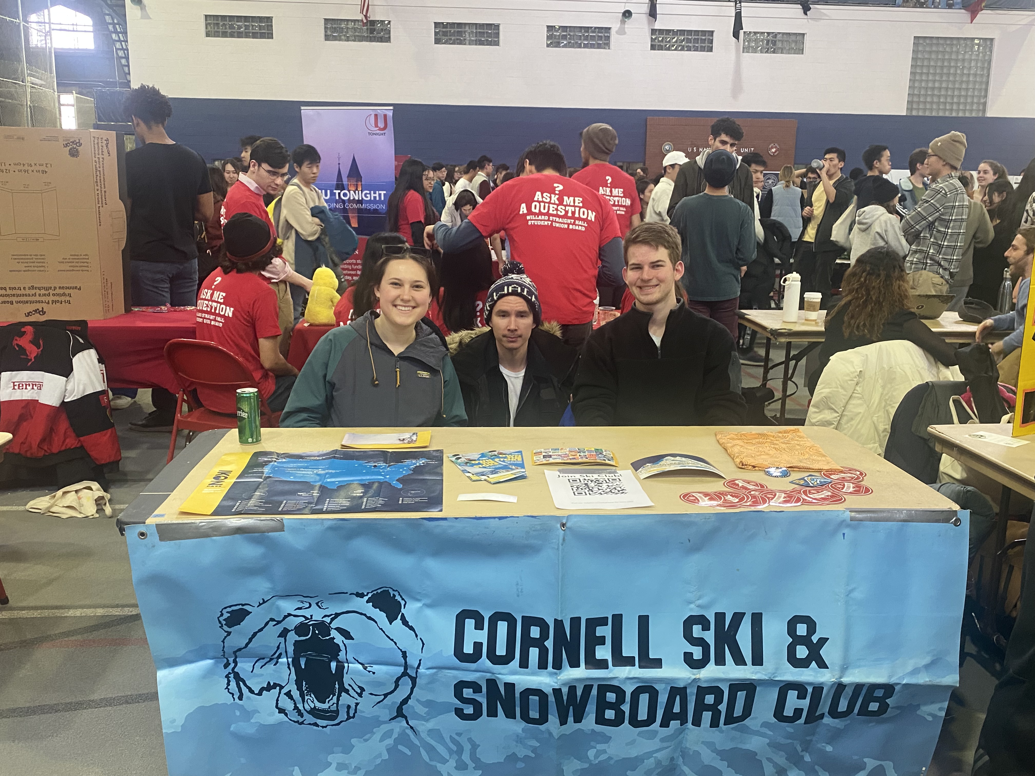 CSSC tabling at Cornell's bi-annual Club Fest